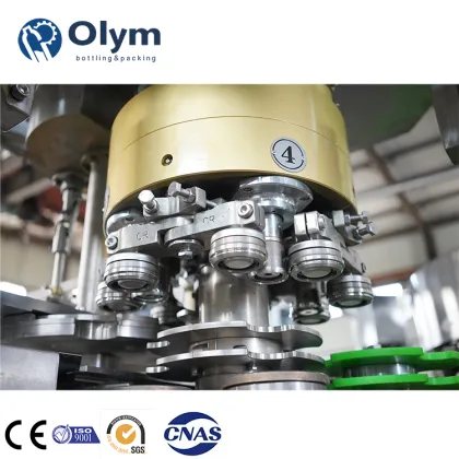 Automatic Can Filler Machine for Carbonated Beverages