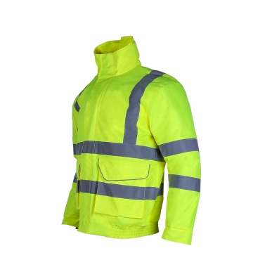Groothandel veiligheidsconstructie Reflecterend windjack jas