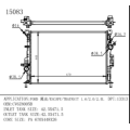 Radiateur pour Ford Escape / Trainsit OEM numéro 1776791