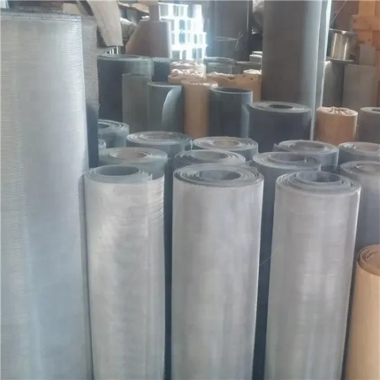 Stainless Steel Filter Wire Mesh for Plastic Recycling Machine (20-80 Mesh)
