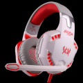 Headset gaming Led stereo USB PC dengan mikrofon