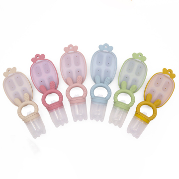 Bunny Silicone Pacifier Feeder and Freezer Tray Set