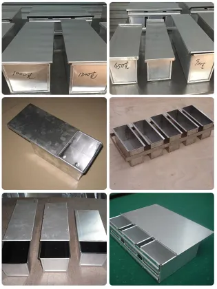 Aluminum alloy material toast box, non stick bread pan