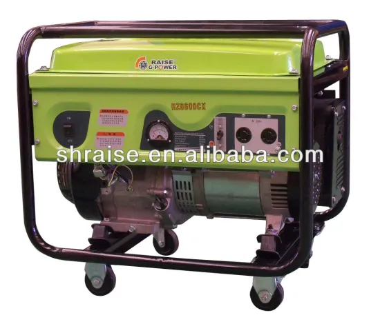 5kw air cooled electric gasoline generator set