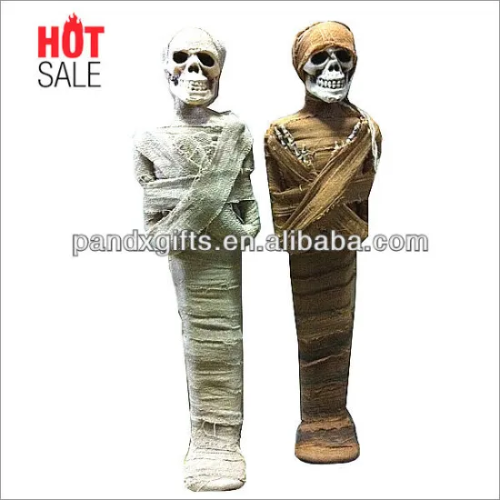Life size dead mummy halloween standing 24inch mummy