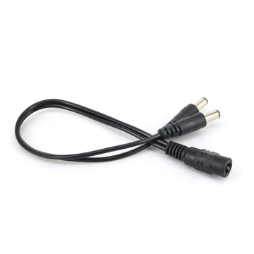 1 Female to 2/3 Male 5.5x2.1mm DC Power Splitter Cable for CCTV Cameras