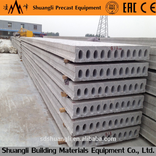 Precast Concrete Hollow Core Slab latest interlocking block full automatic machines