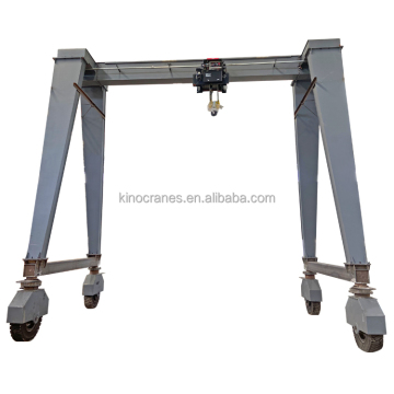 China Single Girder Trackless Rubber Tyred Gantry Crane for Sale