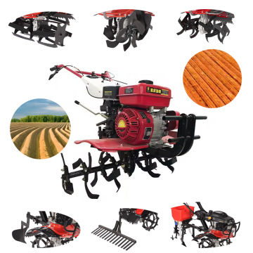 Diesel-Powered Mini Land Cultivator and Tillering Machine