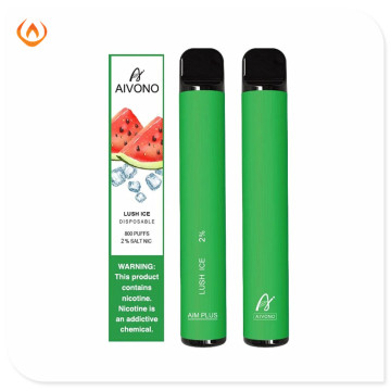 Aim de venda quente mais 800 Puffs descartáveis ​​vape