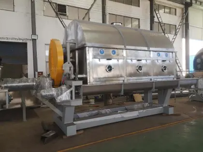 Yeast rotary drum scraper dryer Drum flaker