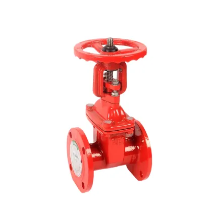 Red Flange hydrant gate valve