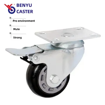 Bearing Top Plate Indutrial TPU Mute Casters