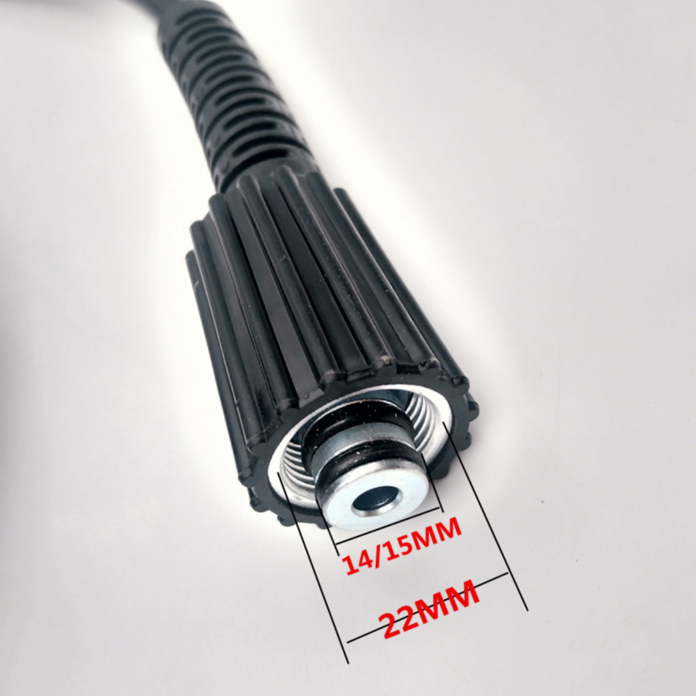 M22-Pin 14/15mm خرطوم غسالة عالية الضغط 3000PSI