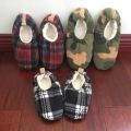 Winter Soft Cable Knit Slipper Socks Ballerina Slippers