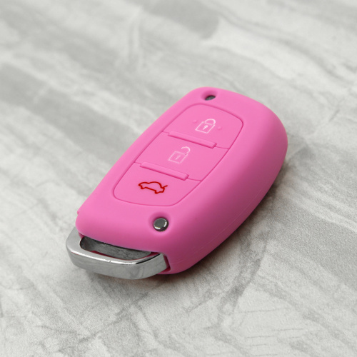 Colorful Silicone key covers for Hyundai car