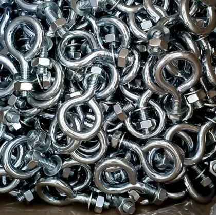 Round Eye Bolt with Washer and Nut