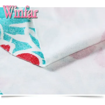5% Spandex 95% Polyester Double Brush Jersey Fabric
