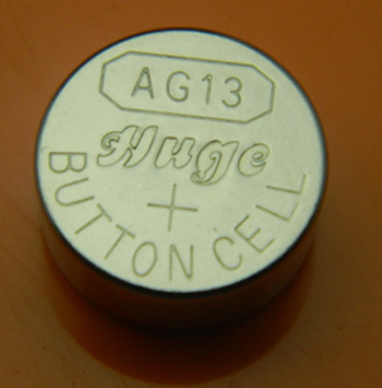 2013 Hot-Sale Non-Charge Alkaline Button Cell AG13