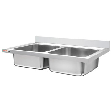 Stainless Steel Commercial Kitchen Sinks Manufacturer: Heavy Duty Single/Double/Triple Bowl Sinks for Restaurant Countertops