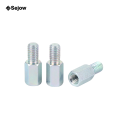 CNC Turning Parts Fasteners Gold Plating Screws Nuts