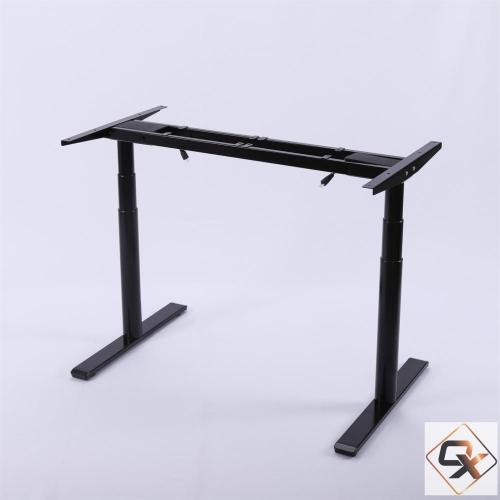 Electric Height Adjustable Desk Wood Top