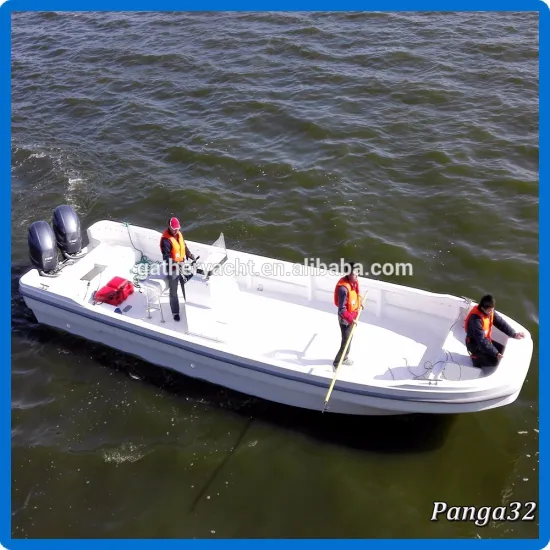 Gather 32ft fiberglass fishing boat panga boat for sale