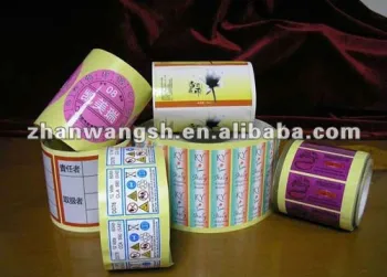 Printed Roll Label Paper