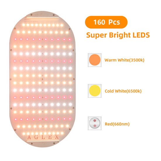 ไฟ LED ในร่ม 100w หรี่แสงได้เติบโตไฟ