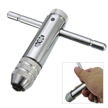 مفتاح الصنبور القابل للتعديل M3-M8 Ratchet مع ملحقات التنصت على التدخين عبر الحدود