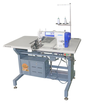 Semi-Automatic Shirt Collar Closing Stacker