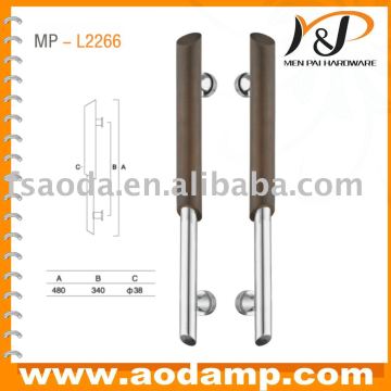 MP-L2266 SS304 & Wood Door Handle