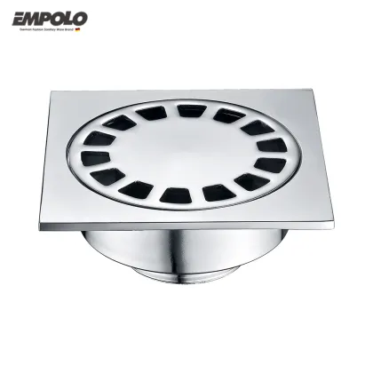 Brass Floor Drain Chrome Shower Floor Drain