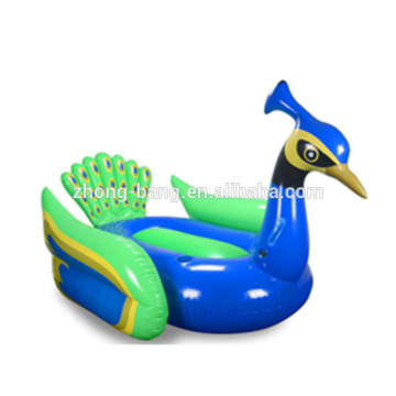 latest design inflatable peacock pool float