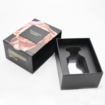 Black Special Paper Drawer Perfume Box