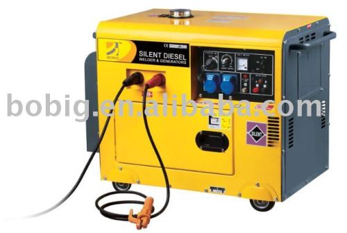 190A DIESEL WELDING GENERATOR-SILENT TYPE