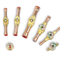 Refrigeration SGN-ODF Solder Welding copper Brass Flare HVAC system SAE R134a R22 R410 part oil level sight glass