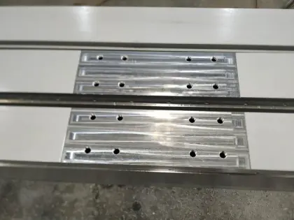 Customized cnc grind aluminium profile