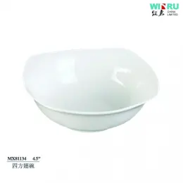 cheap White ceramic noodle soup bowl