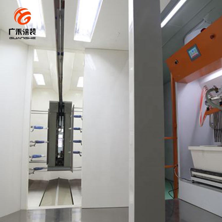Aluminum Profile Automatic Powder Coating Booth