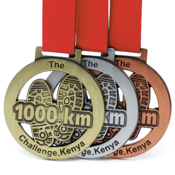 Vitality 10000 corriendo 1000 millas en la medalla de año