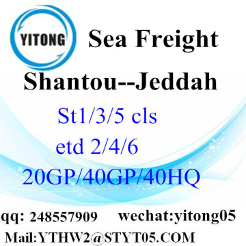 Sea Freight Rate Shantou to Jeddah