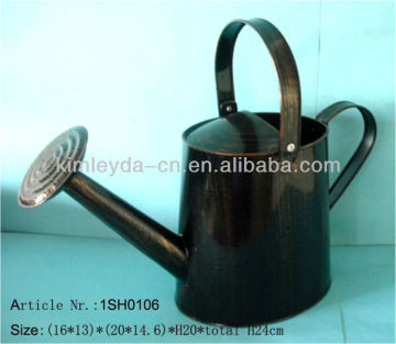 powder coated metal watering can