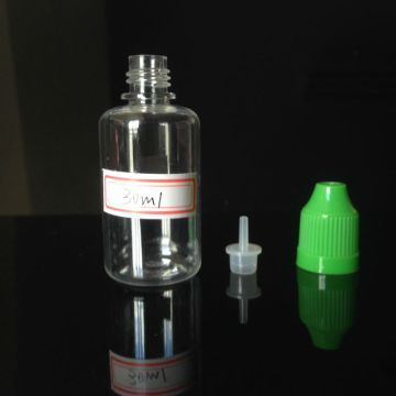 Supply 30ml empty liquid nicotine bottle
