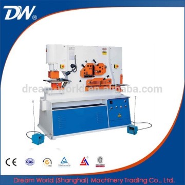 Design Advanced high speed hydraulic ironworker , hydraulic pump industrial punch machine