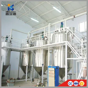 Cooking Vegetable Rice Bran Palm Kernel Sunflower Oil Refining Equipment