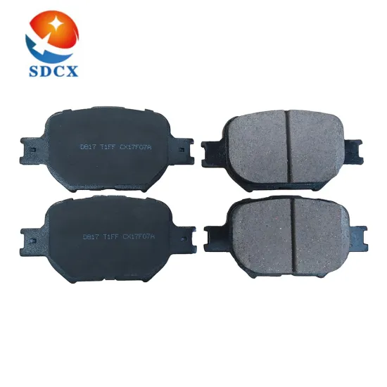 High Quality Ceramic Brake Pads for Toyota - AUTO Front SDCX D817