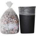 Medium Size HDPE 3 Mil Waste Packaging Black Bag Plastic Garbage Bag