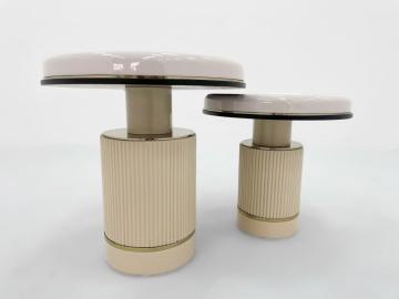 coffee table side table mushroom design