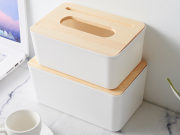 Toilettenpapierservietten aus europäischer Holzkiste aus Kunststoff